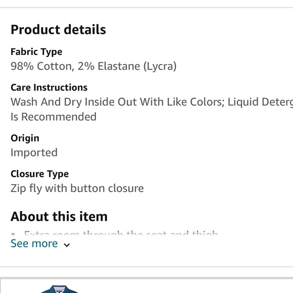 Levi’s Mens 541 Athletic Taper Fit Jeans (Light/Acid Wash Blue Color) Size 33x30 - Picture 5 of 10